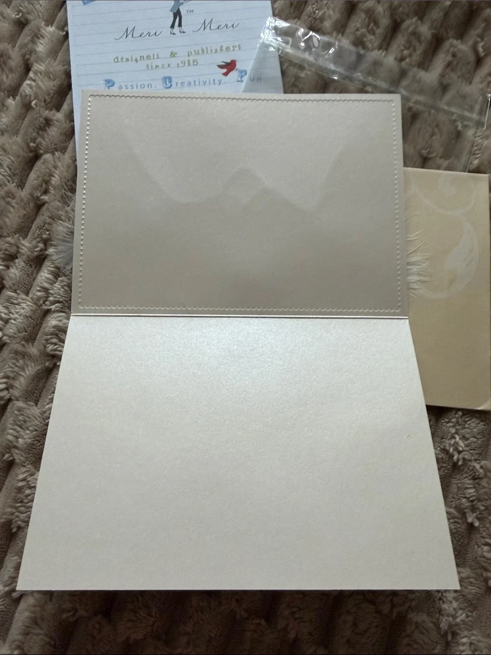 Umi Assorted Greeting Card Set - Red, Yellow, Green, Gold, Brown